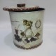 CONTENITORI METALLO DECORATI SET X 3