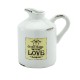 CARAFFA IN CERAMICA 12.5X9.5X13 H. CM. WHITE